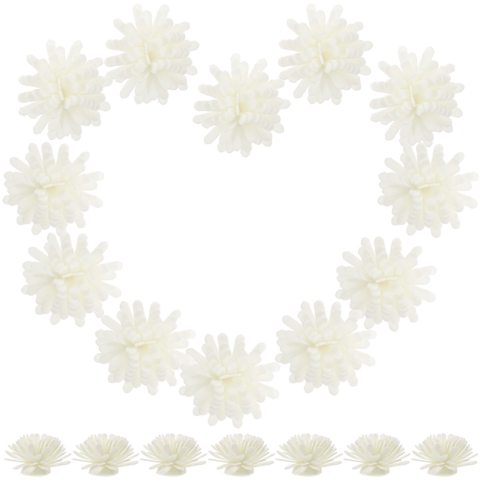 Home Fragrance Usa - 100 stuks Pe-bloemkopjes, aromatherapie-olieverspreider, kleine geurverspreider