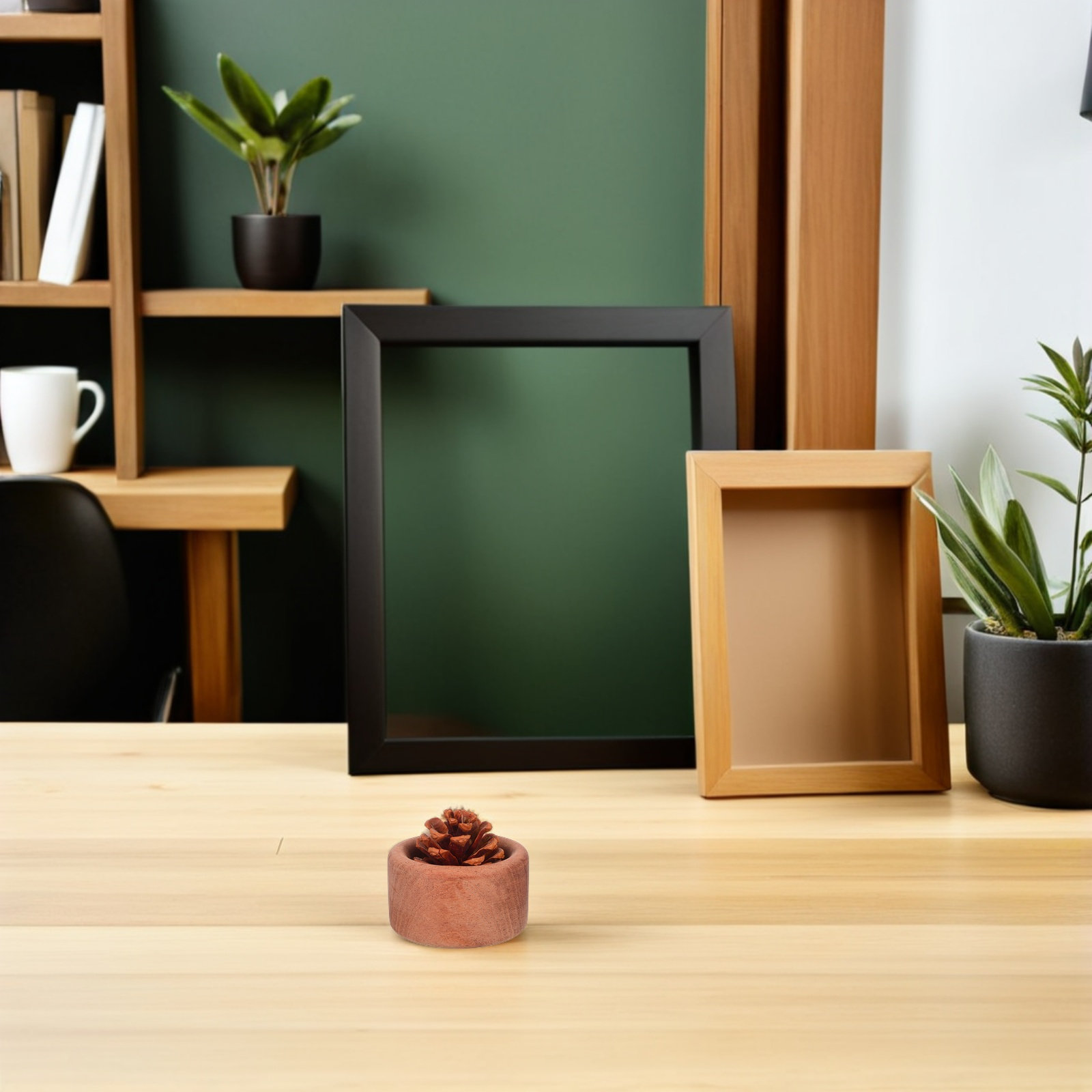 Home Fragrance Usa - 4 stuks houten essentiële olie diffuser,