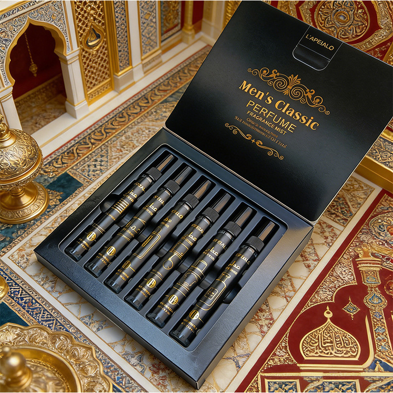 Home Fragrance Usa - Klassieke Houtgeur Huisaroma Spray Cadeaubox Draagbare