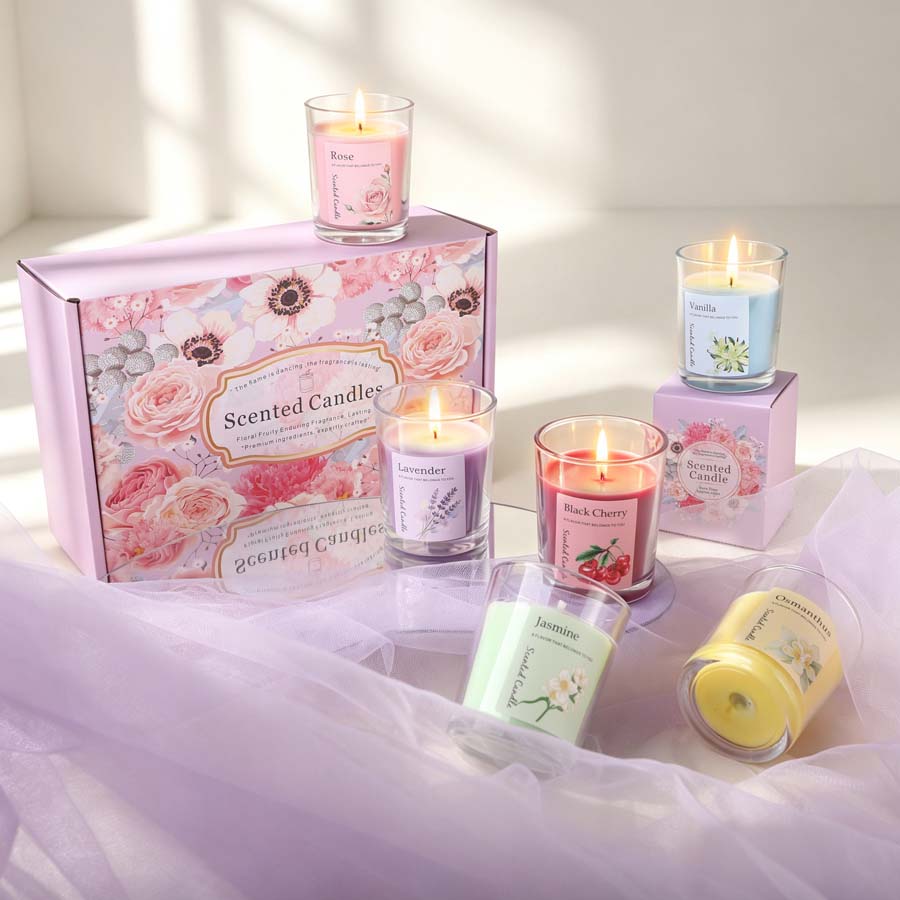 Aromatherapie Geurkaarsen Gesc - Home Fragrance Usa recensie en prijs
